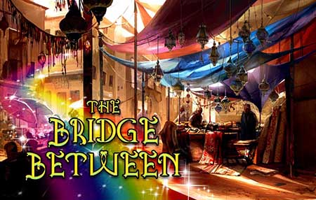 The Bridge Between escape room in Pomona at Quest Tavern, a colorful fantasy market adventure puzzle experience